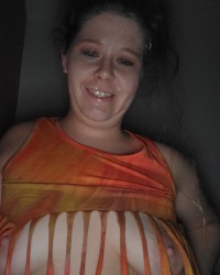 Covered in So much cum photo