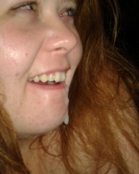 NIkki Belle's Loves Her Face Covered In Cum photo