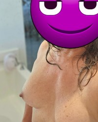 in the shower photo