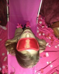 Valentine's Teddy Bear Gets Lucky in BDSM Photo Shoot photo