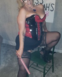 Teaching how to give a blowjob Sex Education Blonde Milf BBW Cougar Mom photo