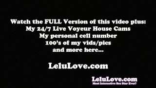 Lelu Love-Catsuit FemDom CBT 否认