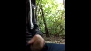 在公园里抽搐和写生