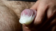 cum in condom