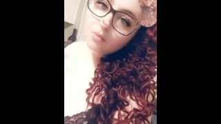 性感吸烟与snapchat滤镜
