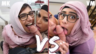 - 米娅·哈利法 VS 迈尔斯：史诗般的对决（谁更好？
