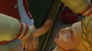 FRAT - CUM DUMP 生活中的一天第 3 部分 - 脏话 - SIms 4