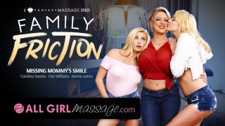 AllGirlMassage 女同性恋继女按摩摩洛伊斯兰解放阵线妈妈！