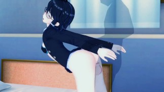 浅田志乃喜欢粗暴的性爱 - 刀剑神域 / SAO - 3D Hentai