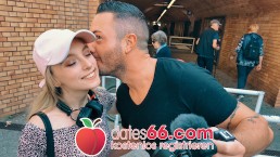 年轻的游客宝贝莉莉·雷（Lily Ray）访问柏林，在公共场合被性交！日期66