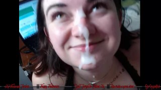 我喜欢用精液覆盖泼妇女士的脸