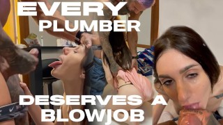 Hot Teen Brunette 没有钱，她吮吸我的鸡巴，直到我射在她脸上 VANESSA BRUNI