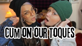 在我们的 Toques 上射精：加拿大 JOI