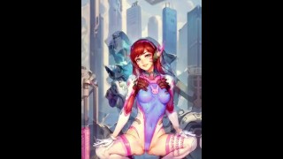 AI艺术 d.va 守望先锋性感舞蹈darkermaker123