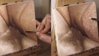 JOI OF PAINTING 第114集 - Juicy Thigh Finish