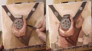 湿漉漉的Femboy Layer and Chastity Belt - JOI of Painting 第120集