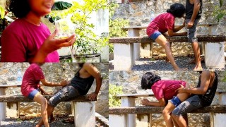 Outdoor Sex ඒලිමහනේ ගත්තූ ආතල් එකක්