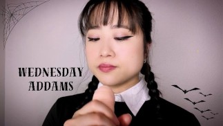 Yandere Wednesday Girl 给第一次大学口交 -ASMR