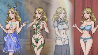 Innocent女巫动漫性爱游戏所有新的Luna性爱场景游戏玩法第2部分[18+]