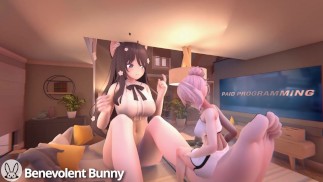 Growth treats (Giantess growth animation)