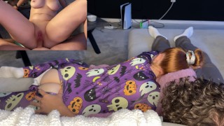 Meiner Stiefschwester hat die Massage Zu Sehr gefallen, Sie konnte nicht widerstehen