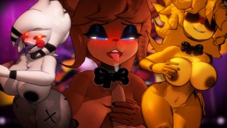 Frenni's Night Club的Fap Nights圣诞特辑，与Frenni，Marie和type0场景合辑