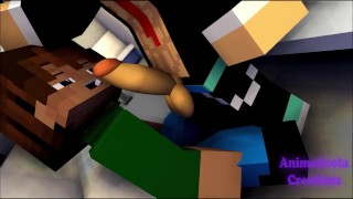 Tasty鸡巴在Metro - Minecraft 同性恋性爱