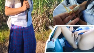 Pinay Pinagtulungan sa Kotse Pinatuwad  - mang kanor sex student pinay risky public