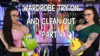 Wardrobe Try On and Clean Out Part 3: Thong Bodysuit Edition
