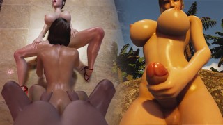 Transgender Porn game Pappet Master Shemale Sex Scenes Collection Part 01