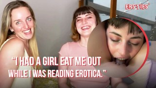 Ersties - Lucy和Charlie在图书馆里做顽皮的女同性恋事情