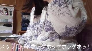 【字幕付き】生理中なので布ナプキンの臭いを嗅いでみた！※だいぶむせました…