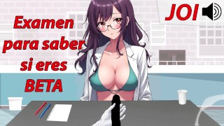 Test para saber si eres beta. JOI ASMR en español.