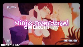 忍者过量 - 火影忍者 Waifus 贪婪的鸡巴！- 动漫HMV - CMerchHMV
