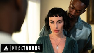 PURE TABOO 肮脏的老板在晚餐时嘲笑员工的妻子 Olive Glass 的肮脏过去