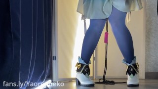 我的第一次束缚喷。《崩坏：铁道》中的Robin和萤火虫角色扮演：Star铁道