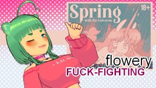 Trans Unicorns Fighting and Fucking? SMUT SHOWCASE: Spring with the Unicorns