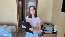 The hotel manager did a great job handling the customer's complaint.