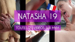 Jeube Natacha 19 ans - compil sextapes amateurs faites maison