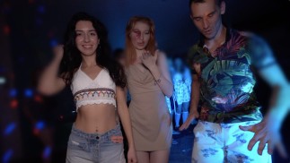 Sex College Party - Hard Fucking The Sexiest Bitch At An Orgy - Creampie