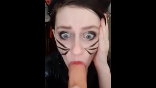POV：山寨猫女把你吸走，只为你打屁股