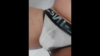 Passing in my jocks in the bath