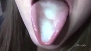 我暨在嘴里，我喜欢它