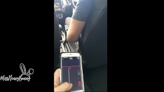 UBER 与 LOVENSE LUSH 自慰 - 差点被抓住！