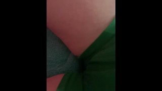 ASMR 湿阴户，射在我男朋友的内裤里