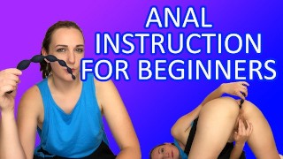 JOI 7 月 17 日 - 支持性肛门说明 - Clara Dee 的初学者教程
