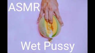 ASMR 湿阴户与假阳具