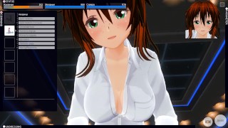 3D HENTAI POV 他妈的红发继妹洗完澡后
