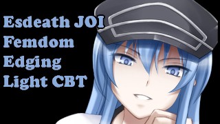 Esdeath 教你一课 [Hentai JOI， AgK JOI] （调教、轻度 CBT、边缘、CEI）