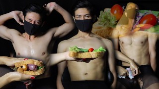 HOT STRAIGHT GUY CUMCONTROL SQUIRT SPERM CREAM SOURCE CUM EXPLOSION 泰国直男大鸡吧被取精液做撒拉酱